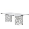 Picture of OASIS NKL CORAL GLASS TABLE