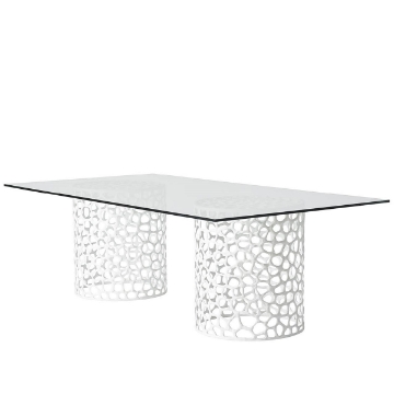 Picture of OASIS WH CORAL GLS 9PC DINE