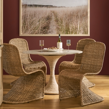 Picture of OASIS 5PC DINE W/WOVEN CHAIRS