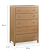 Picture of NEWBURY NAT 4DRW CHEST