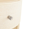 Picture of NEWBURY WHT ROUND BEDSIDE TBL