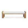 Picture of NEWBURY NAT BED BENCH W/CUSH