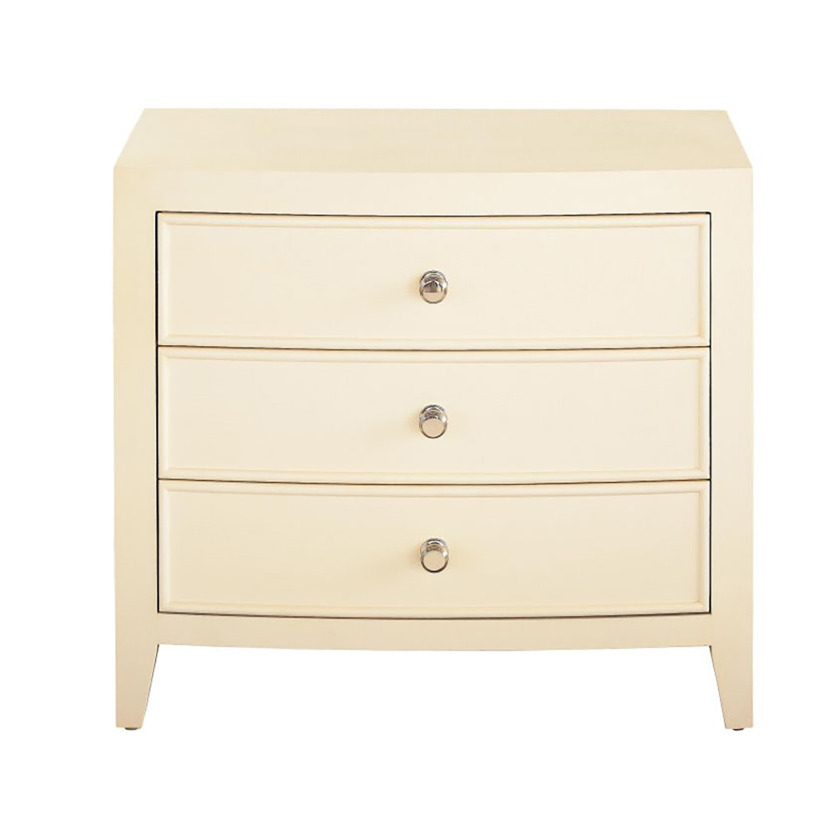 Picture of NEWBURY WHT 3DRW NIGHTSTAND