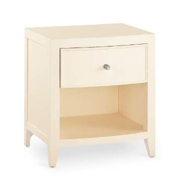 Picture of NEWBURY WHT BEDSIDE TABLE