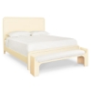 Picture of NEWBURY WHT BED BENCH W/CUSH