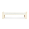 Picture of NEWBURY WHT BED BENCH W/CUSH