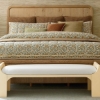 Picture of NEWBURY WHT BED BENCH W/CUSH