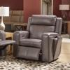 Picture of WYATT RECLINER IN GUNMETAL W/POWER HEADREST /LUMBAR