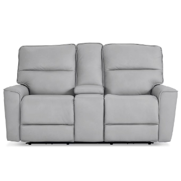 Picture of KENNETH MIST LOVESEAT W/POWER HEADREST