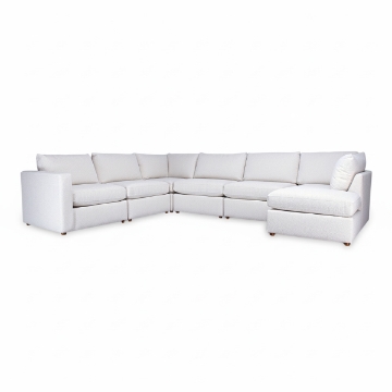 Picture of Beckham 6 Piece Sectional Sofa with Chaise