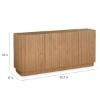 Picture of NEWBURY NAT 4DR CREDENZA