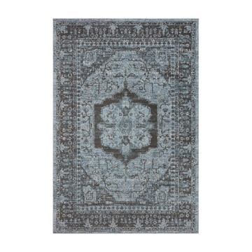 Picture of ODETTE 8 SKY/CHARCOAL 5'3X7'9 RUG