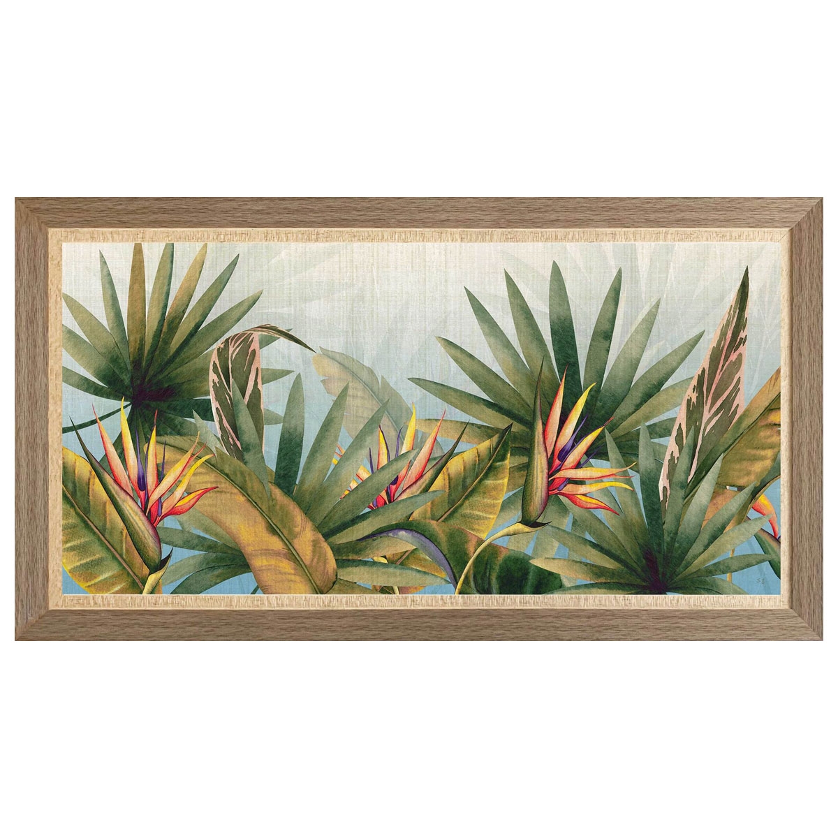Picture of TROPICAL LEAVES FRM ART