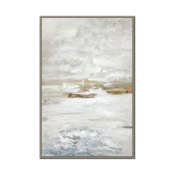 Picture of FROSTED HORIZON FRAMED ART