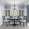 Picture of WESTPORT 48" ROUND NAVY TABLE