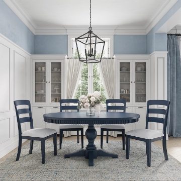 Picture of WESTPORT NAVY 5 PIECE 48" ROUND SET
