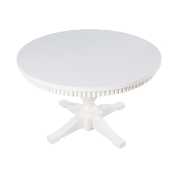Picture of WESTPORT WHITE 48" ROUND DINING TABLE