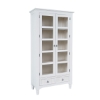Picture of WESTPORT WHITE TALL CABINET