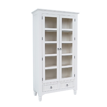 Picture of WESTPORT WHITE TALL CABINET