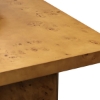 Picture of BURL WOOD DINING TABLE