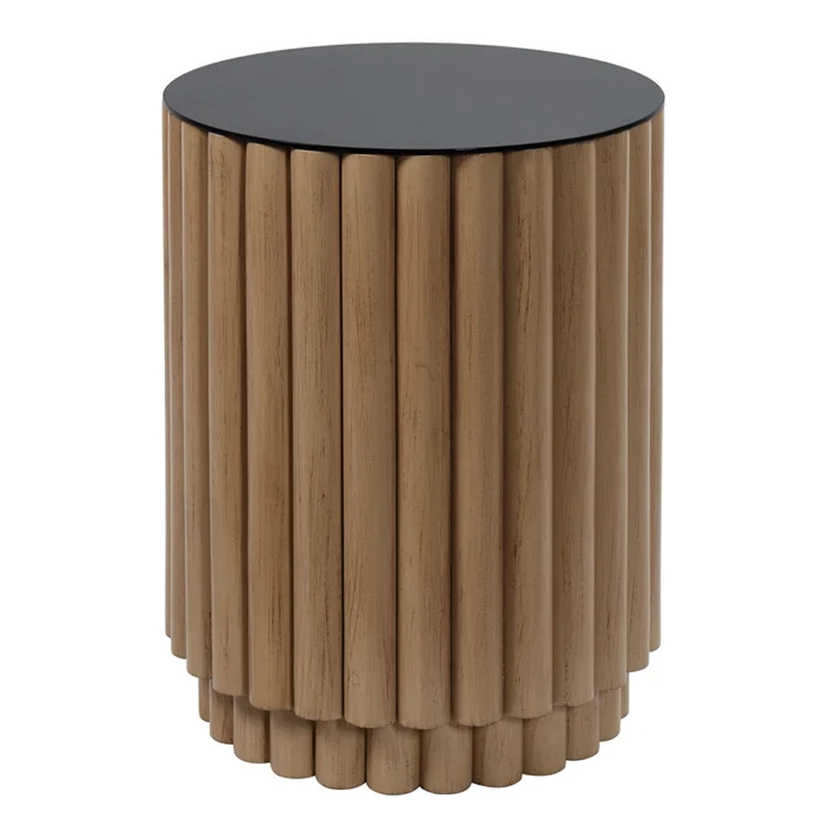 Picture of FLUTTED BARREL END TABLE