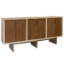 Picture of NATURAL & CHERRY 6 DRAWER CONSOLE