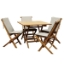 Picture of SOLID TEAK 5PC PATIO BISTRO SET