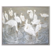 Picture of HERON & EGRETS MISTY DUNES ART