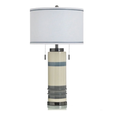 Picture of LABIN BLUE/STEEL TABLE LAMP