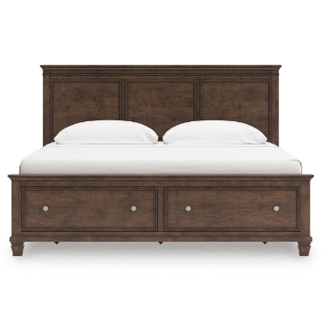 Picture of DANA BROWN KING BED W/STORAGE
