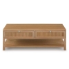 Picture of NEWBURY RIBBED DRAWER COCKTAIL TABLE