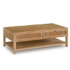 Picture of NEWBURY RIBBED DRAWER COCKTAIL TABLE