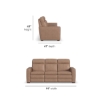 Picture of DUTCH DESERT SOFA W/ POWER HEADREST & LUMBAR
