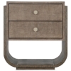 Picture of MODERN MOOD DARK 2 DRAWER NIGHTSTAND