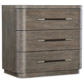 Picture of MODERN MOOD DARK 3 DRAWER NIGHT