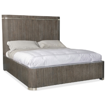 Picture of MODERN MOOD DRK KG PANEL BED