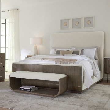 Picture of MODERN MOOD DRK KG UPH BED