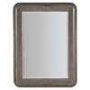 Picture of MODERN MOOD DRK RAFFIA MIRROR