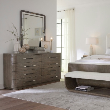 Picture of MODERN MOOD DARK RECTANGULAR MIRROR