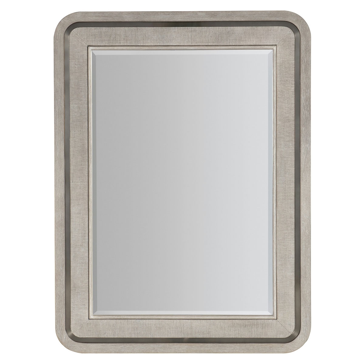 Picture of MODERN MOOD LGT RAFFIA MIRROR