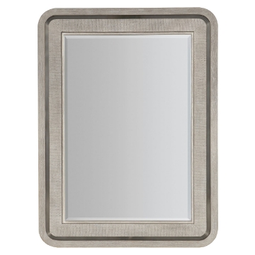 Picture of MODERN MOOD LGT RAFFIA MIRROR