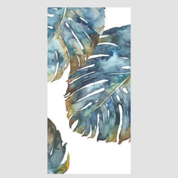Picture of SIMPLE TEAL LEAF I ART