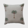 Picture of 24" PALM LINEN BLOCK PILLOW