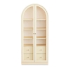 Picture of NEWBURY WHITE ARCHED CABINET