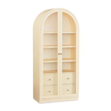Picture of NEWBURY WHITE ARCHED CABINET