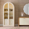Picture of NEWBURY WHITE ARCHED CABINET