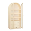 Picture of NEWBURY WHITE ARCHED CABINET