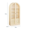 Picture of NEWBURY WHITE ARCHED CABINET