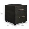 Picture of HOMEWORK MOCHA COASTER FILE CABINET