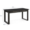 Picture of HOMEWORK MOCHA DESK W/DRWRS